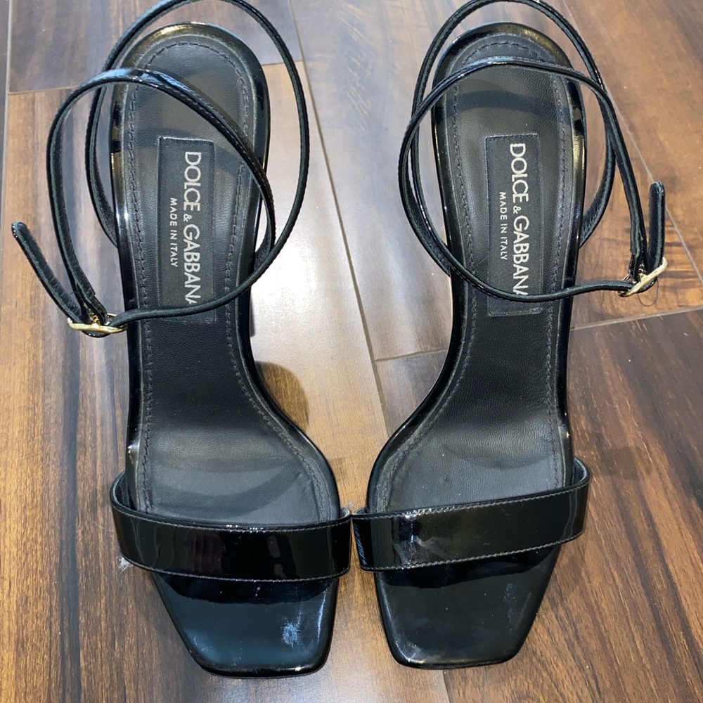 Dolce & Gabbana Black Stiletto Heels